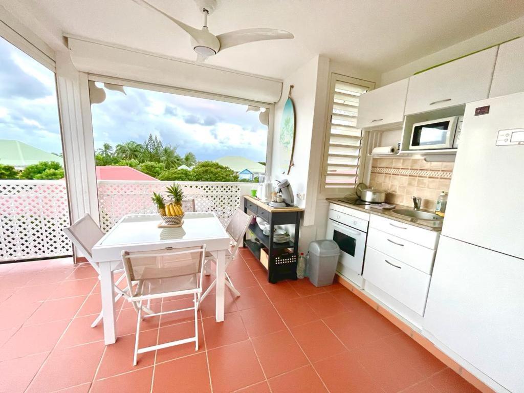 Guadeloupe- Saint-Francois- Residence Anse Des Rochers - Appartement Quart De Villa Etage - Vue Mer- 4 Personnes - Lit Bebe Sur Demande - Citerne Et Wifi Prives - Acces Plage Direct - Сен-Франсуа Экстерьер фото