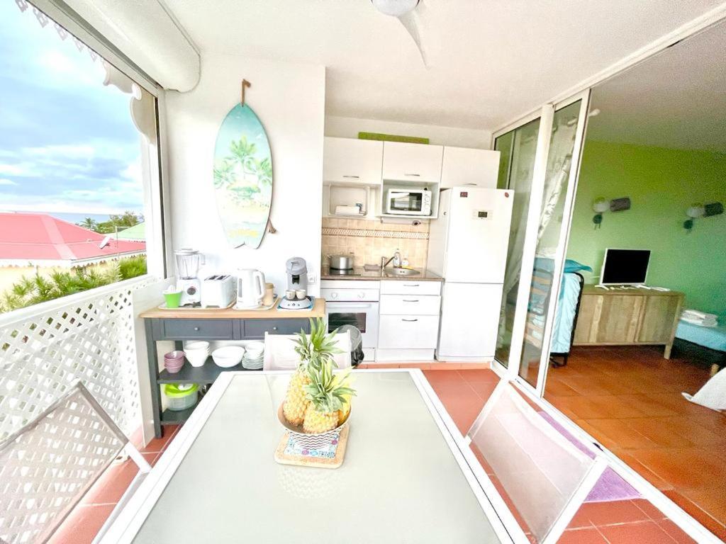 Guadeloupe- Saint-Francois- Residence Anse Des Rochers - Appartement Quart De Villa Etage - Vue Mer- 4 Personnes - Lit Bebe Sur Demande - Citerne Et Wifi Prives - Acces Plage Direct - Сен-Франсуа Экстерьер фото